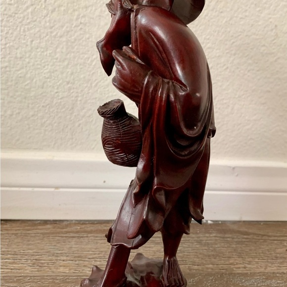 Hand Carved Root Wood Statue, China - Picture 10 of 13